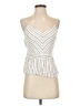 Monteau Ivory Sleeveless Blouse Size S - photo 1