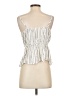 Monteau Ivory Sleeveless Blouse Size S - photo 2