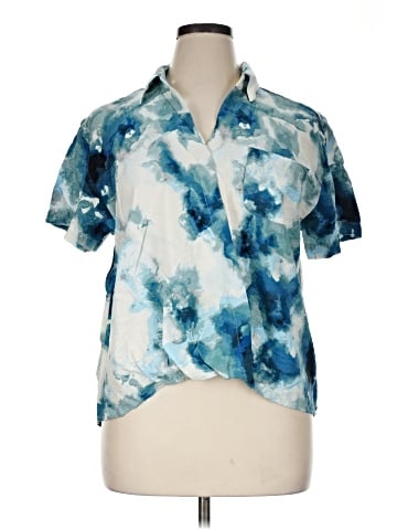 Simply Vera Vera Wang Short Sleeve Blouse (view 1)