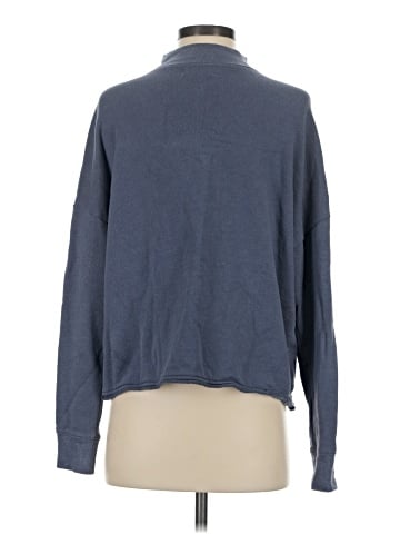 Madewell Hemp-Cotton Mockneck Sweatshirt (view 2)