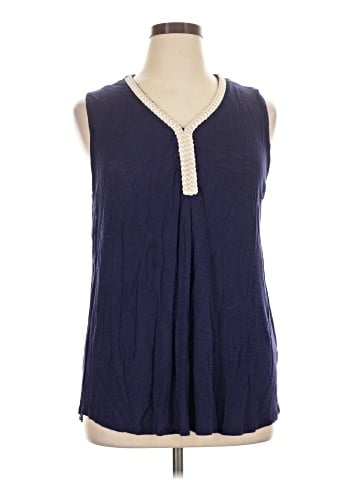 Cable & Gauge Sleeveless Blouse (view 1)