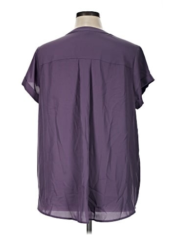 Simply Vera Vera Wang Short Sleeve Blouse (view 2)