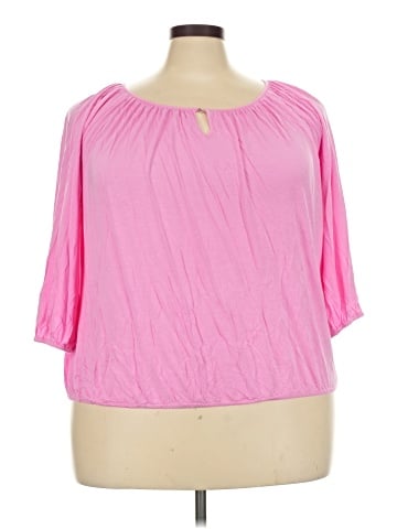 Lauren by Ralph Lauren 3/4 Sleeve Blouse (view 1)