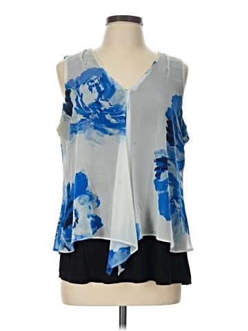 Calvin Klein Sleeveless Blouse (view 1)