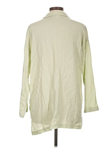 Purejill 3/4 Sleeve Button-Down Shirt (view 2)