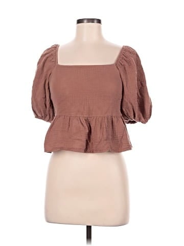 Altar'd State Short Sleeve Blouse (view 1)