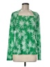 Simonton Says Green Long Sleeve Blouse Size M - photo 1