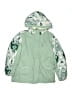 SWISSTECH 100% Polyester Tropical Green Snow Jacket Size 10 - 12 - photo 1