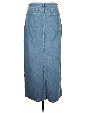 Zara Denim Skirt (view 2)