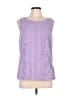 Talbots Purple Sleeveless Top Size 12 - photo 1