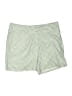 Adidas 100% Polyester Chevron-herringbone Green Shorts Size 8 - photo 1