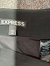 Express Solid Black Formal Skirt Size 00 - photo 4