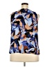 Nine West 100% Polyester Blue Sleeveless Blouse Size XXL - photo 2