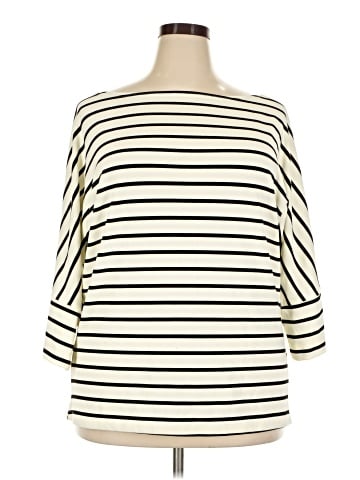 Unbranded 3/4 Sleeve T-Shirt (view 1)
