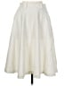 Assorted Brands Solid Ivory Casual Skirt Size 9 - photo 1