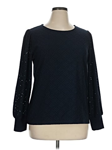 Ann Taylor Factory Long Sleeve T-Shirt (view 1)