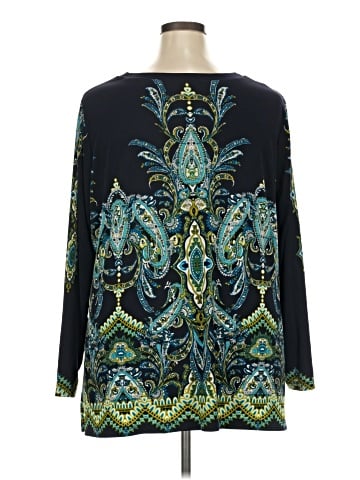 Susan Graver 3/4 Sleeve T-Shirt (view 2)