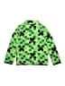 Minecraft 100% Polyester Argyle Green Jacket Size 7 - 8 - photo 2