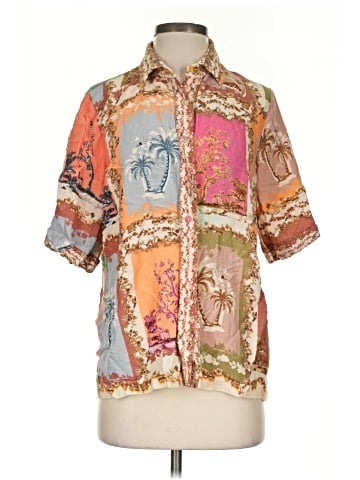 Ranna Gill Short Sleeve Button-Down Shirt (view 1)