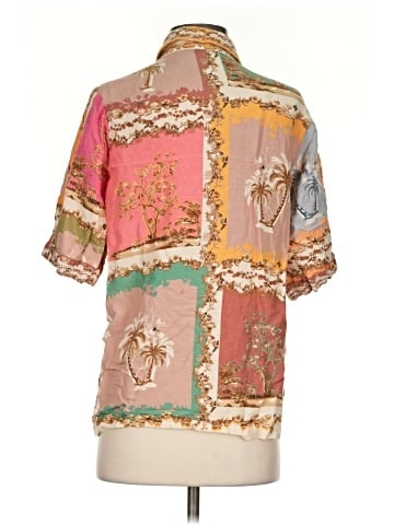 Ranna Gill Short Sleeve Button-Down Shirt (view 2)