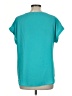 Daniel Rainn Teal Short Sleeve Blouse Size L - photo 2