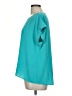 Daniel Rainn Teal Short Sleeve Blouse Size L - photo 5