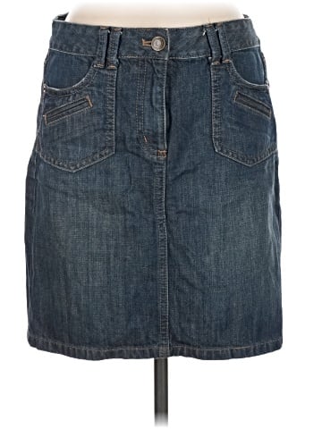 Ann Taylor Denim Skirt (view 1)