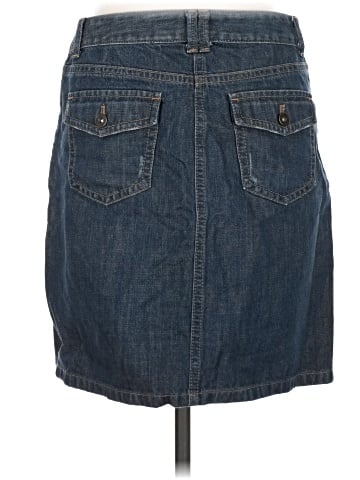 Ann Taylor Denim Skirt (view 2)