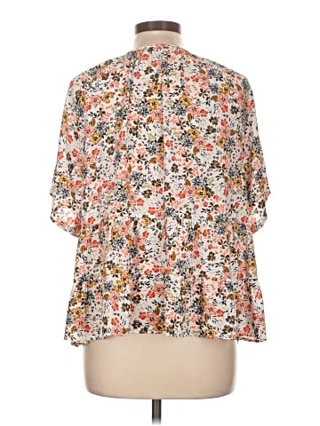 Ann Taylor LOFT Short Sleeve Blouse (view 2)