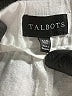Talbots 100% Linen Solid White Ivory Linen Pants Size M (petite) - photo 7