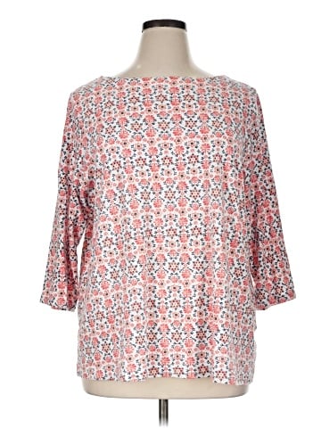 Croft & Barrow 3/4 Sleeve T-Shirt (view 1)