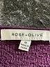 Rose + Olive Purple 3/4 Sleeve Blouse Size 1X - photo 7