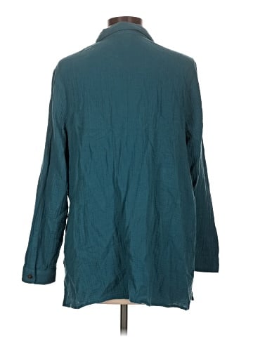 J.Jill 3/4 Sleeve Button-Down Shirt (view 2)