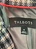 Talbots Plaid Gray Blazer Size 8 - photo 6