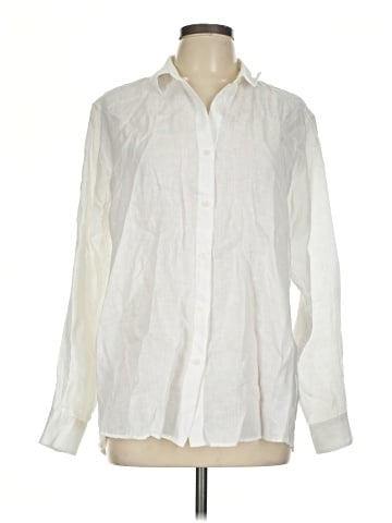 Uniqlo Long Sleeve Button-Down Shirt (view 1)