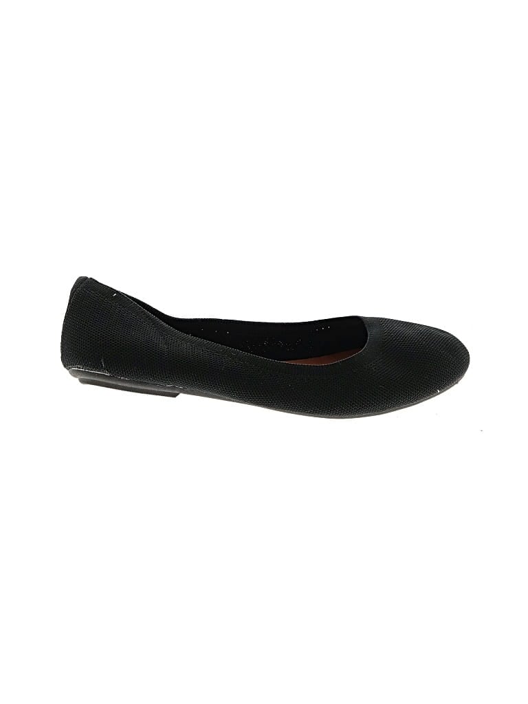 Pre-owned Mixit Flats In Black