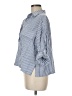 Max Studio Stripes Blue 3/4 Sleeve Blouse Size M - photo 5
