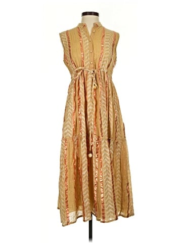 Gold & Silver Casual Dress (view 1)