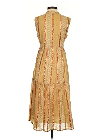 Gold & Silver Casual Dress (view 2)