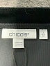 Chico's Black 3/4 Sleeve Top Size Med (1) - photo 7