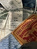 Levi's 100% Cotton Hearts Blue Denim Shorts Size 26 waist - photo 3