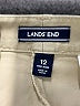 Lands' End Solid Yellow Khaki Shorts Size 12 - photo 3