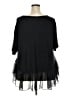 Cha Cha Vente Black Short Sleeve Top Size 2X - photo 2