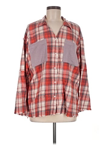 Fantastic Fawn Long Sleeve Button-Down Shirt (view 1)