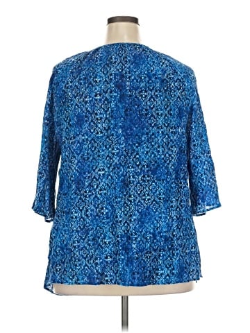Catherines 3/4 Sleeve Blouse (view 2)