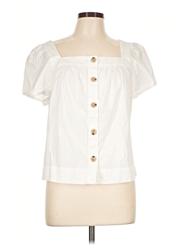 J.Crew Factory Store Short Sleeve Blouse (view 1)