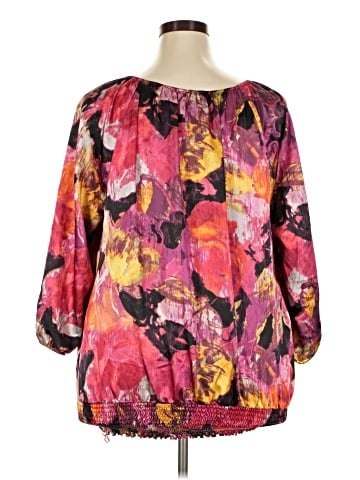 Cj Banks 3/4 Sleeve Blouse (view 2)