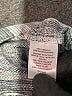 Caslon Stripes Silver Linen Pants Size M - photo 8