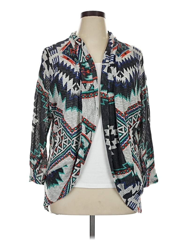 Pre-owned Cato Cardigan Sweater In Blue