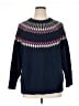 Croft & Barrow Chevron-herringbone Blue Pullover Sweater Size 1X - photo 1
